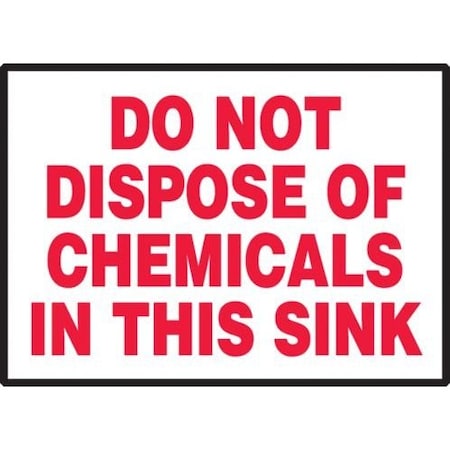 SAFETY LABEL DO NOT DISPOSE CHEMICALS LCHL501VSP
